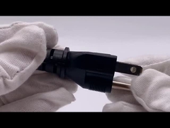 Japón 3-Pin Plug To IEC 320 C13 AC Power Cord Set Molding (Moldado con el conjunto de cables de alimentación de CA)