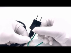 Japón 3-Pin Plug To IEC 320 C13 AC Conexión de cable de energía