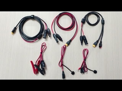 Adaptador solar Cables de extensión fotovoltaica con conector masculino y femenino, 4 mm de cable fotovoltaico solar