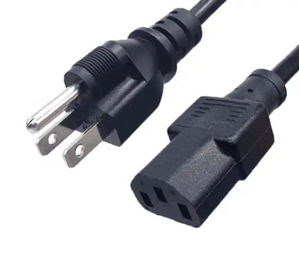 Japón Cables de alimentación JET Aprobación 3Pin a la CEI C13 Cable eléctrico para computadoras portátiles Pse Cables de alimentación para computadoras