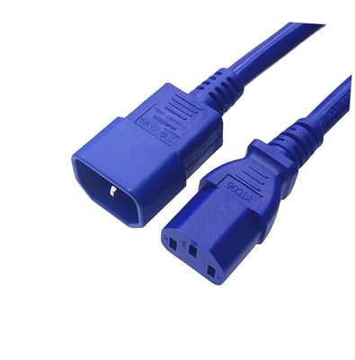 Cable de extensión eléctrica C13 C14 macho y hembra 16A 250V