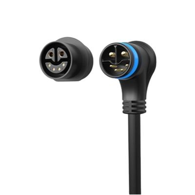 M25 conector de bicicleta eléctrica impermeable 2 4 pin para señal Ebike Motocicleta