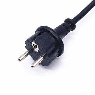 16A 250V Cable de alimentación de la UE de color personalizado con enchufe de 3 pines