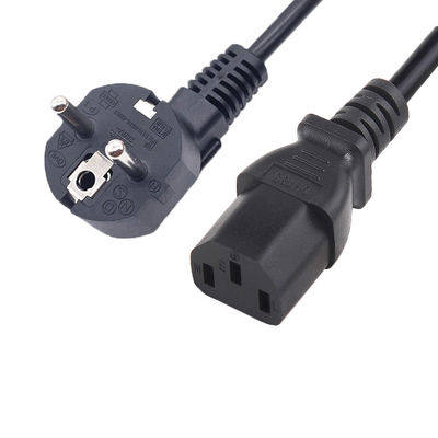 El cable eléctrico de 3 pines, IEC KC Corea C13 C5 Cable de extensión 1,5m 1,8m