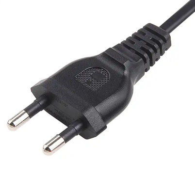 Aplicación para el hogar 2 Pin Cordón de alimentación KC Enchufe de aprobación eléctrica 1,2m 1,5m 1,8m