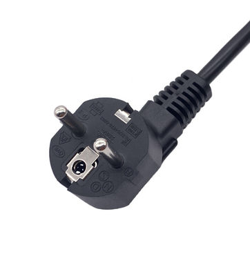 Extensión Correa Cordón de alimentación 16A 250V C5 C13 Hombre a mujer portátil 3 pin plug