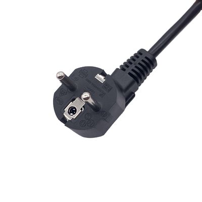 16A 250V Cordón de alimentación de Corea C5 C13 Hombre a mujer portátil 3 pin plug extensión