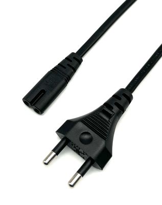 Aprobación TISI Tailandia Cables de alimentación de 2 pines Cable de extensión 6A 250V 1,2m 1,5m Cables de alimentación