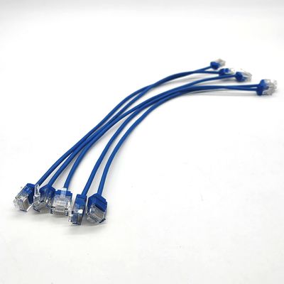 Cables de parche de comunicación con cable de desgarro para conectividad de red