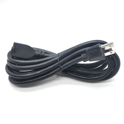 Certificado UL 5-15P 5-15R 3 pin 15A Cordón de alimentación