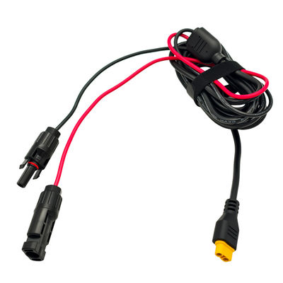 Cables solares fotovoltaicos para sistemas solares al por mayor, conectores terminales Xt60, cables solares macho-hembra